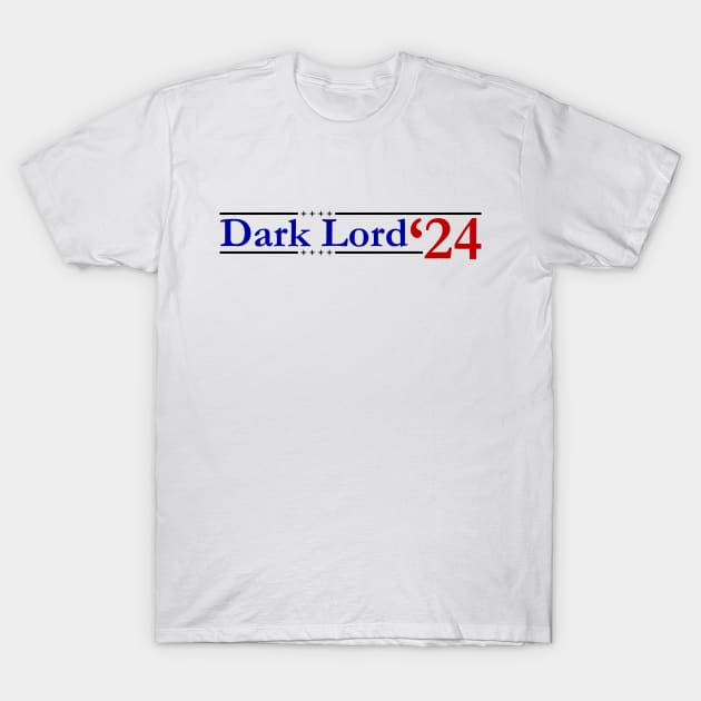 Dark Lord 2024 - Horizontal T-Shirt by DefinitelyNotVoldemort